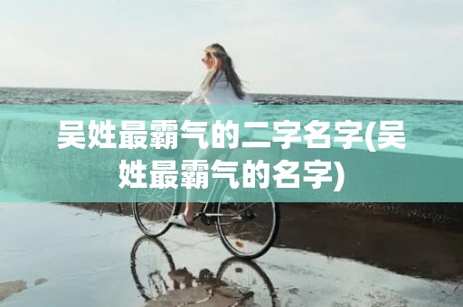 吴姓最霸气的二字名字(吴姓最霸气的名字)