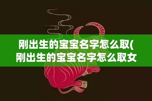 刚出生的宝宝名字怎么取(刚出生的宝宝名字怎么取女孩)