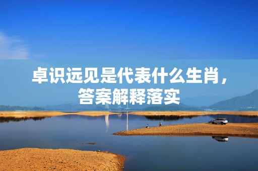 卓识远见是代表什么生肖，答案解释落实