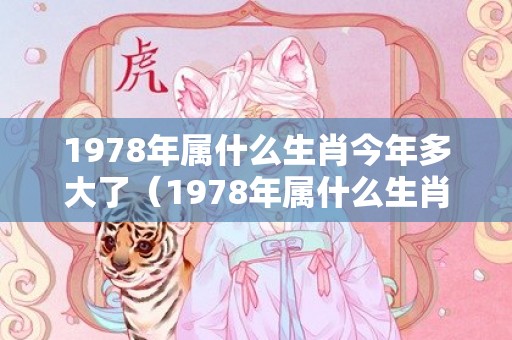 1978年属什么生肖今年多大了（1978年属什么生肖多少岁了）