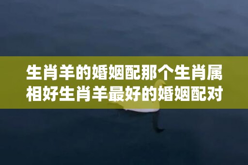 生肖羊的婚姻配那个生肖属相好生肖羊最好的婚姻配对(生肖羊配虎的婚姻怎样)