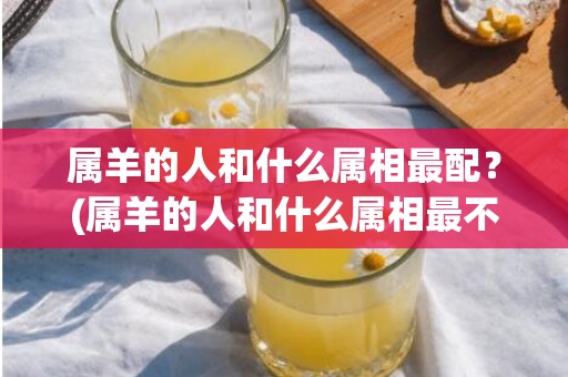 属羊的人和什么属相最配？(属羊的人和什么属相最不合)