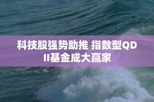 科技股强势助推 指数型QDII基金成大赢家