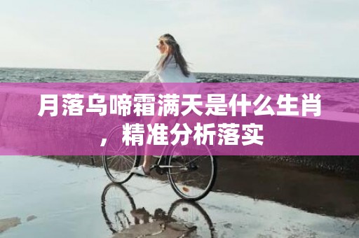 月落乌啼霜满天是什么生肖，精准分析落实