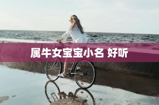 属牛女宝宝小名 好听