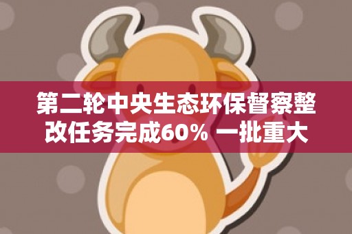 第二轮中央生态环保督察整改任务完成60% 一批重大生态环境问题整改取得明显进展