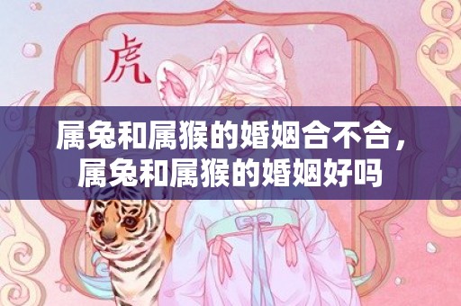 属兔和属猴的婚姻合不合，属兔和属猴的婚姻好吗