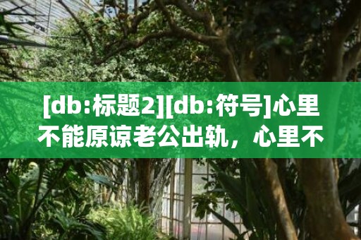 [db:标题2][db:符号]心里不能原谅老公出轨，心里不能原谅老公出轨