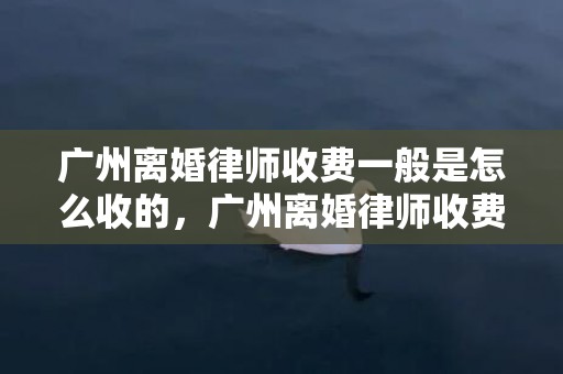 广州离婚律师收费一般是怎么收的，广州离婚律师收费标准表