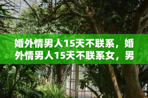 婚外情男人15天不联系，婚外情男人15天不联系女，男人婚外情的结束规律