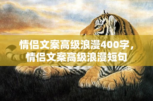 情侣文案高级浪漫400字，情侣文案高级浪漫短句