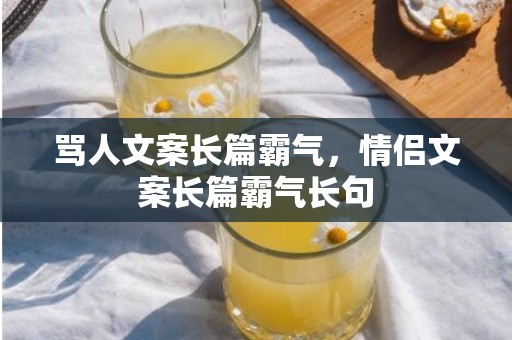 骂人文案长篇霸气，情侣文案长篇霸气长句