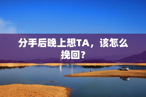 分手后晚上想TA，该怎么挽回？