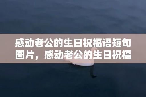 感动老公的生日祝福语短句图片，感动老公的生日祝福语