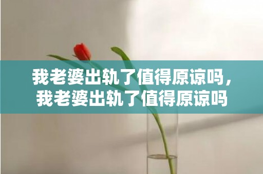 我老婆出轨了值得原谅吗，我老婆出轨了值得原谅吗