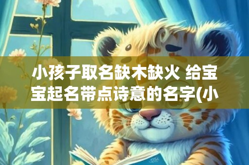 小孩子取名缺木缺火 给宝宝起名带点诗意的名字(小孩子缺木缺金取名)