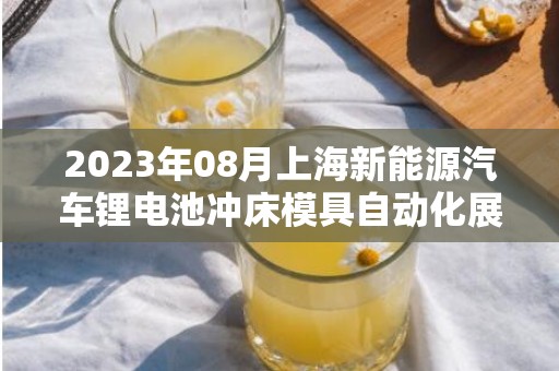 2023年08月上海新能源汽车锂电池冲床模具自动化展会、新能源锂电池冲压制造展