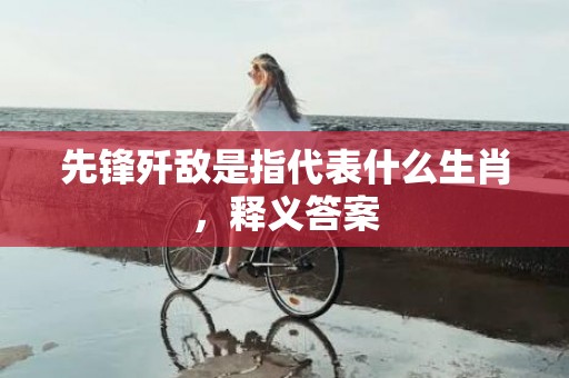 先锋歼敌是指代表什么生肖，释义答案