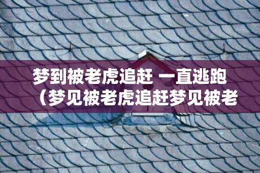 梦到被老虎追赶 一直逃跑（梦见被老虎追赶梦见被老虎追是什么预兆）