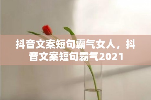 抖音文案短句霸气女人，抖音文案短句霸气2021