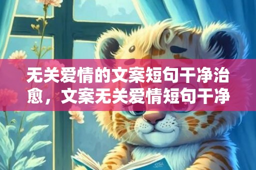 无关爱情的文案短句干净治愈，文案无关爱情短句干净