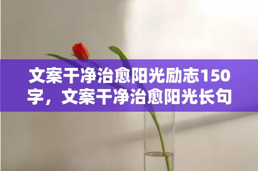 文案干净治愈阳光励志150字，文案干净治愈阳光长句