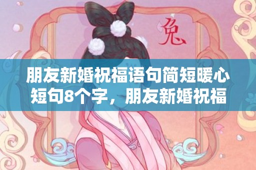 朋友新婚祝福语句简短暖心短句8个字，朋友新婚祝福语句简短