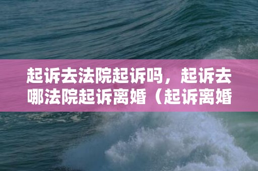 起诉去法院起诉吗，起诉去哪法院起诉离婚（起诉离婚去哪里）