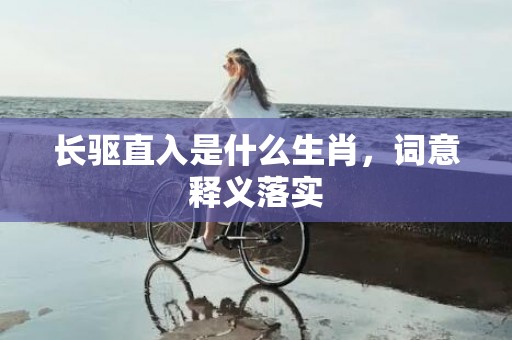 长驱直入是什么生肖，词意释义落实