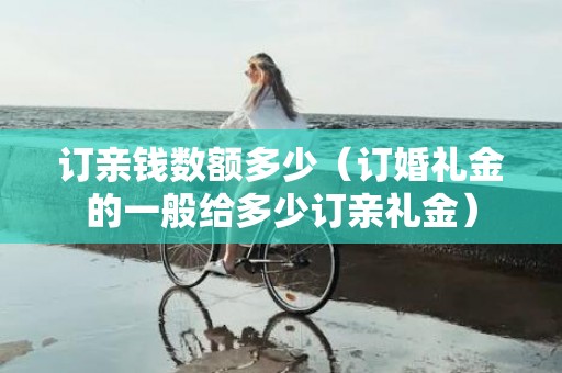 订亲钱数额多少（订婚礼金的一般给多少订亲礼金）