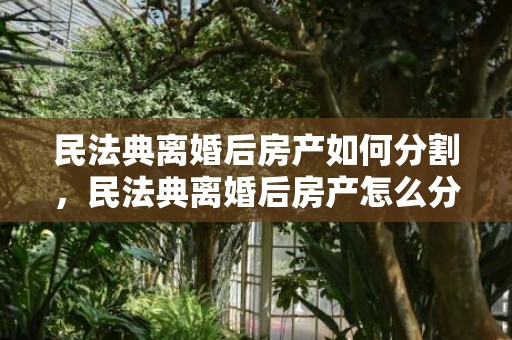 民法典离婚后房产如何分割，民法典离婚后房产怎么分割