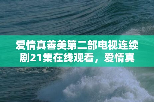 爱情真善美第二部电视连续剧21集在线观看，爱情真善美第二部剧情40集