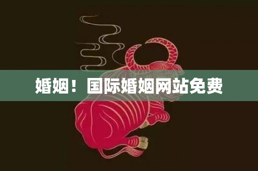 婚姻！国际婚姻网站免费