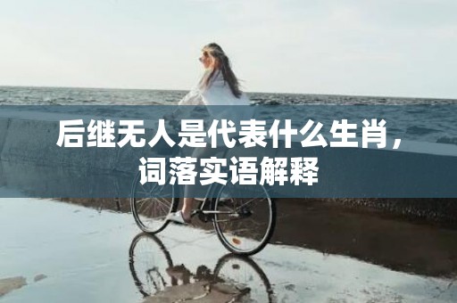 后继无人是代表什么生肖，词落实语解释