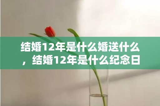 结婚12年是什么婚送什么，结婚12年是什么纪念日