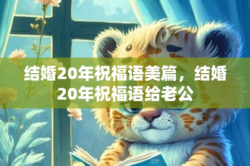 结婚20年祝福语美篇，结婚20年祝福语给老公