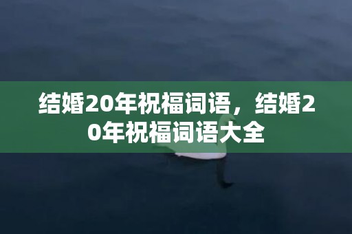 结婚20年祝福词语，结婚20年祝福词语大全