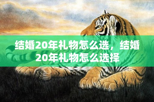 结婚20年礼物怎么选，结婚20年礼物怎么选择