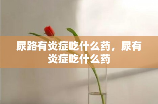 尿路有炎症吃什么药，尿有炎症吃什么药