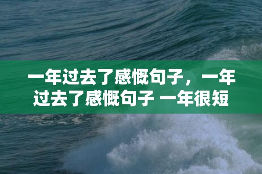 一年过去了感慨句子，一年过去了感慨句子 一年很短，我们不见不散 又是一年过去了,感慨