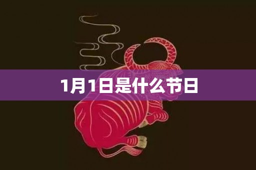 1月1日是什么节日