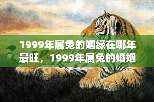 1999年属兔的姻缘在哪年最旺，1999年属兔的婚姻搭配(1999兔的正缘桃花是谁)