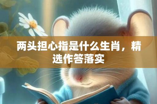 两头担心指是什么生肖，精选作答落实