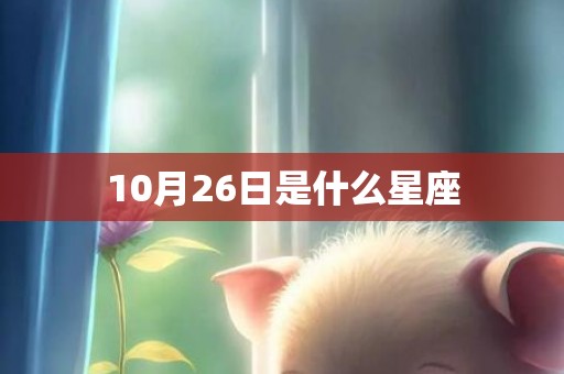 10月26日是什么星座