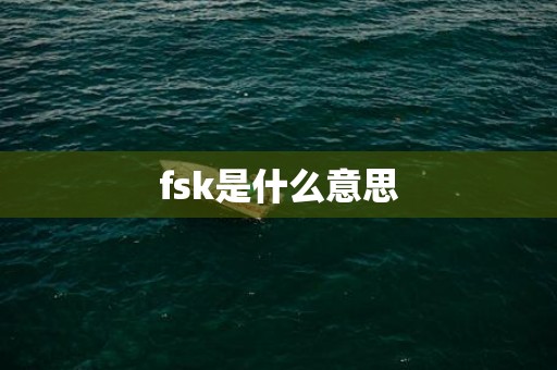 fsk是什么意思