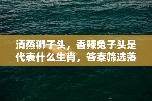 清蒸狮子头，香辣兔子头是代表什么生肖，答案筛选落实