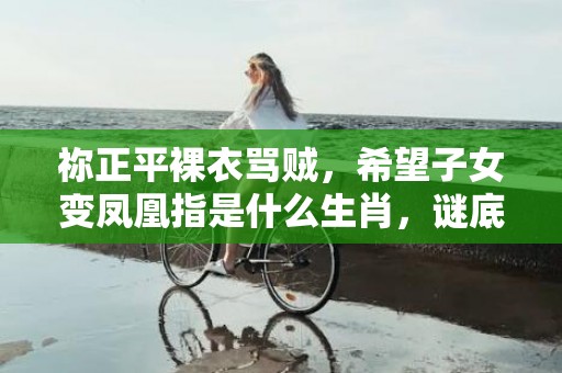 祢正平裸衣骂贼，希望子女变凤凰指是什么生肖，谜底解析落实