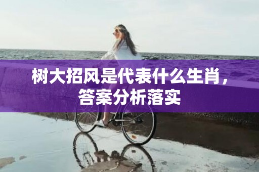 树大招风是代表什么生肖，答案分析落实