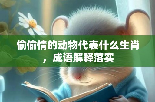 偷偷情的动物代表什么生肖，成语解释落实