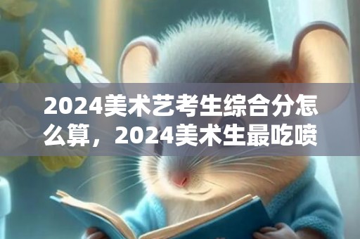 2024美术艺考生综合分怎么算，2024美术生最吃喷鼻的十年夜专业 什么专业将来有成长